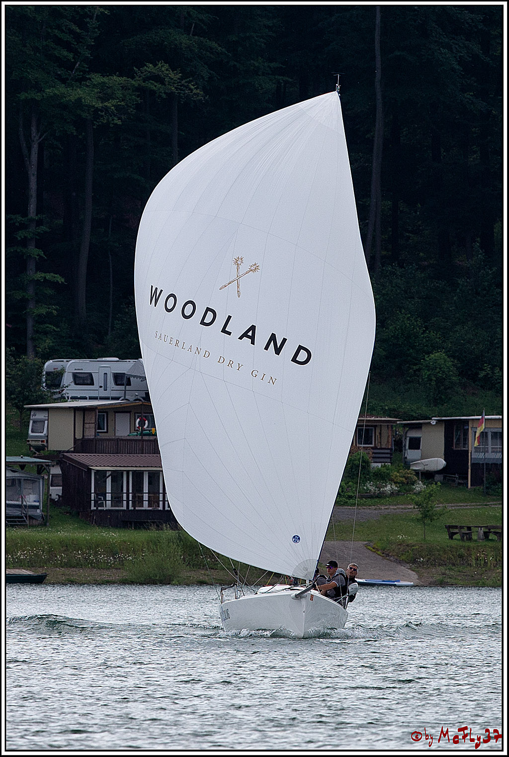J70 - WOODLAND, 12.06.2021 Segelboot; Segeln; Woodland; Spinnaker; J70; Sorpesee; Sauerland